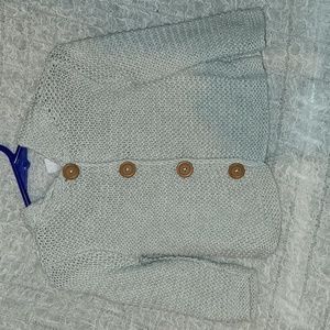 Norstrom Grey Knit sweater 6 months